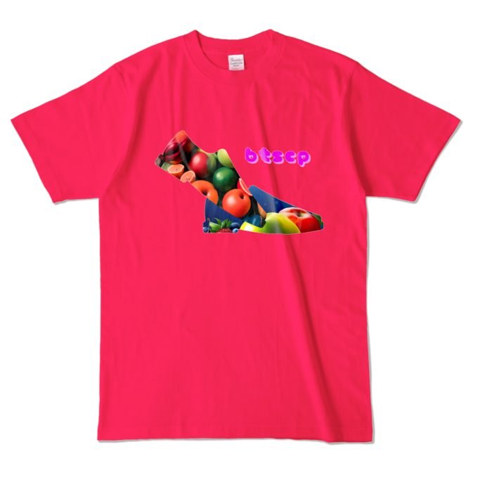 カラーTシャツ - L - ホットピンク (濃色)