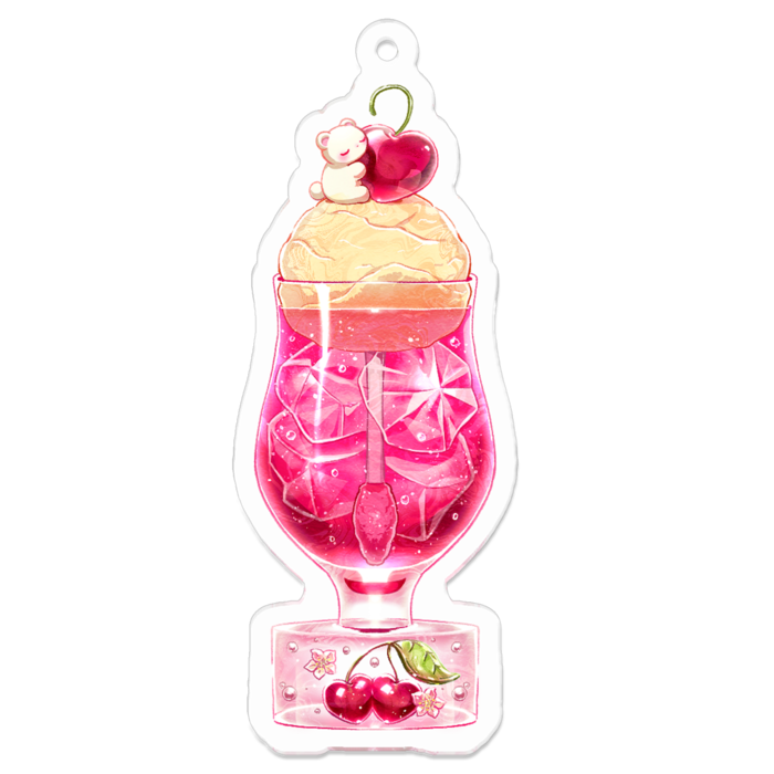 アクリルキーホルダー - 70 x 70 (mm)
