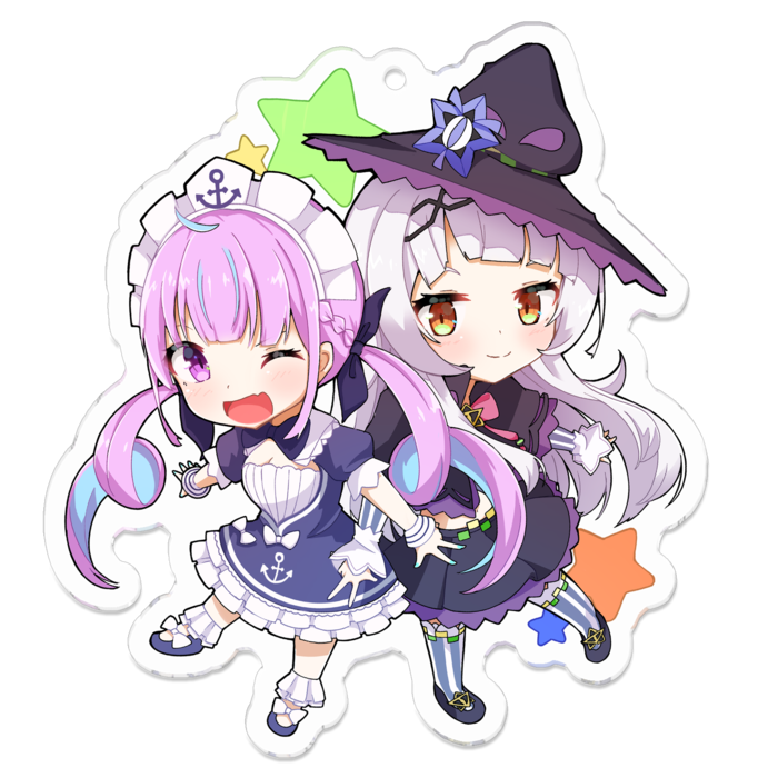 アクリルキーホルダー - 70 x 70 (mm)