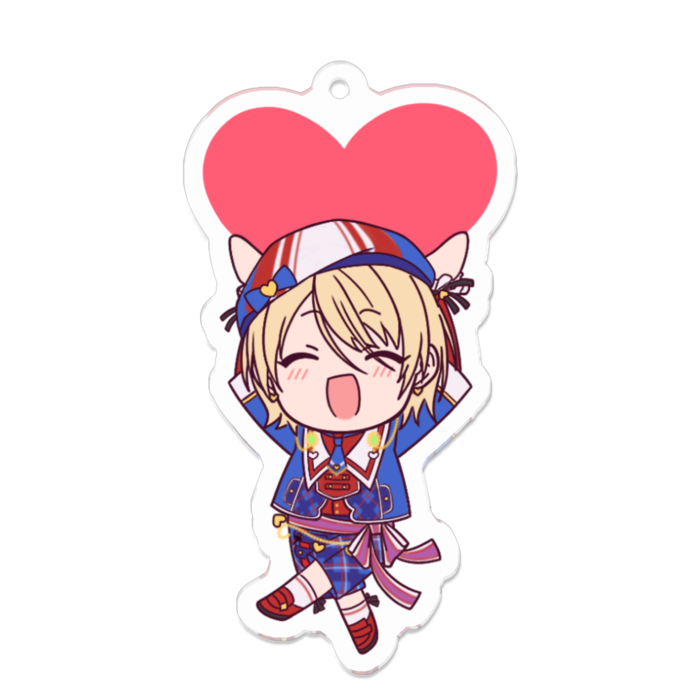 アクリルキーホルダー - 70 x 70 (mm)