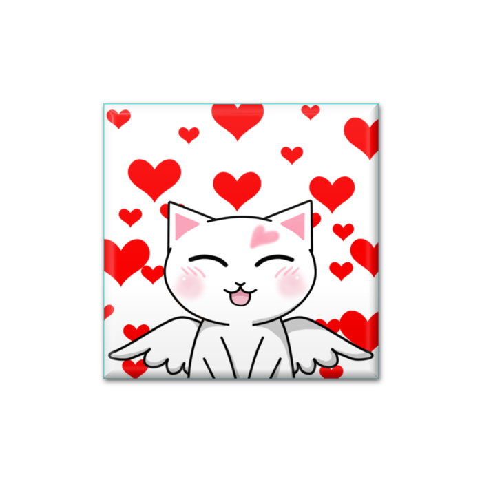 缶バッジ - 四角形40mm