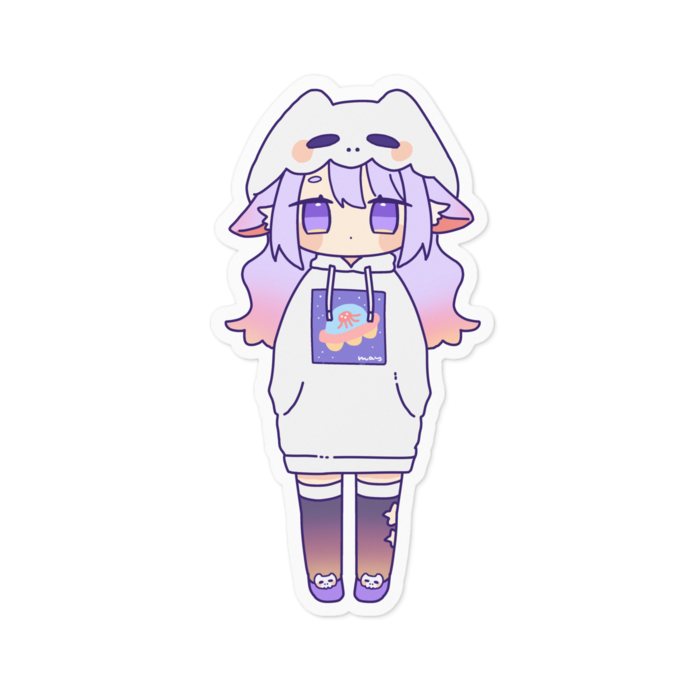 ステッカー - 100 x 100 (mm)