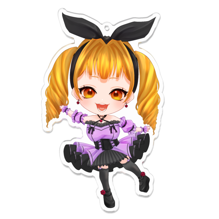 アクリルキーホルダー - 100 x 100 (mm)