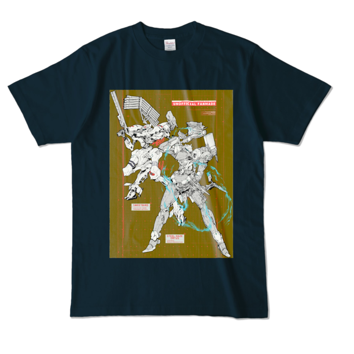 カラーTシャツ - L - ネイビー (濃色)