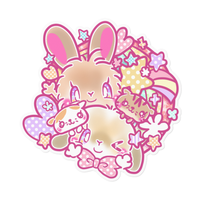 ステッカー - 160 x 160 (mm)