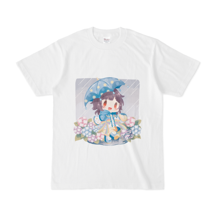 Tシャツ - S - 白(雨の日)