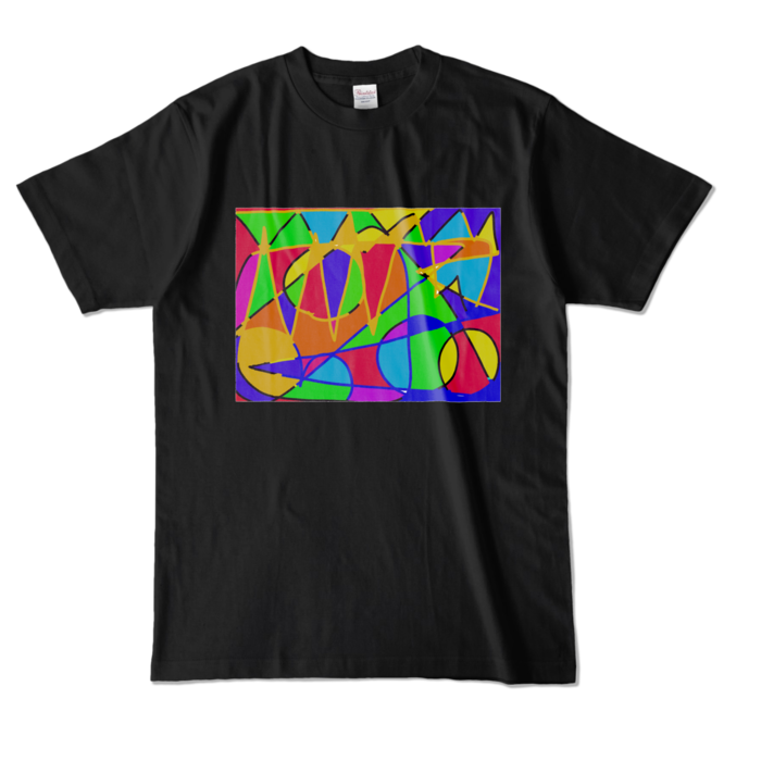 カラーTシャツ - L - ブラック (濃色)