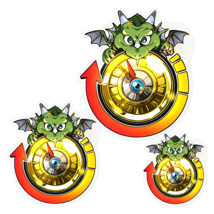 ステッカー - 160 x 160 (mm)