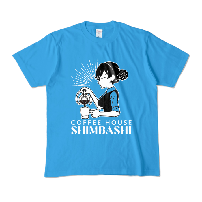 カラーTシャツ - M - ターコイズ (濃色)