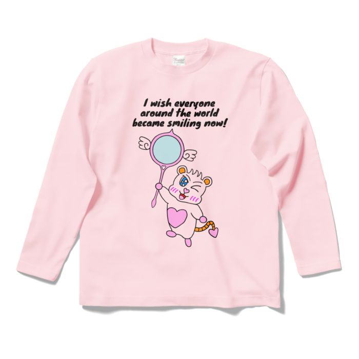 ロングスリーブTシャツ - S - ライトピンク