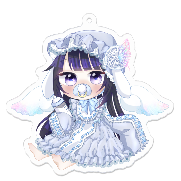 アクリルキーホルダー - 70 x 70 (mm)