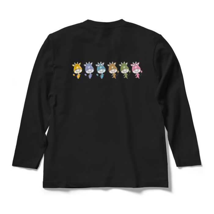 ロングスリーブTシャツ - M - ブラック