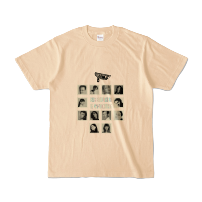 カラーTシャツ - S - ナチュラル (淡色)