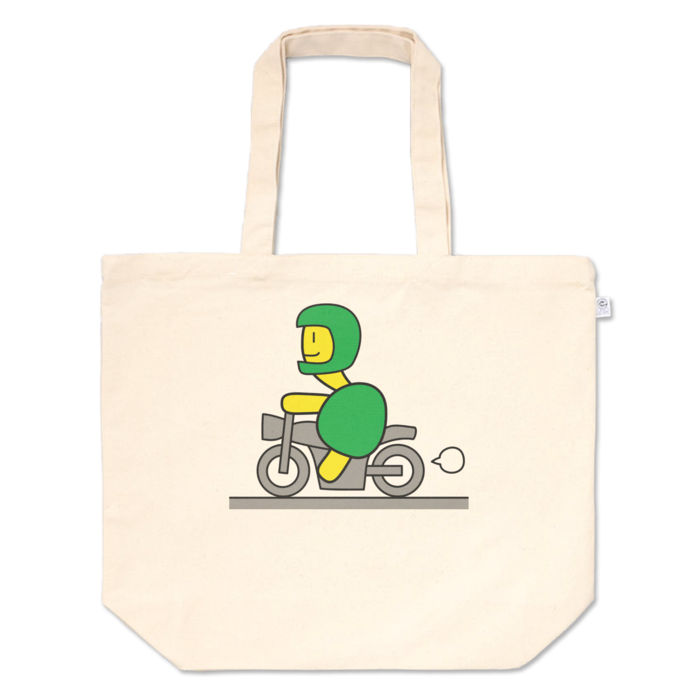 トートバッグ - L - プリント面積中