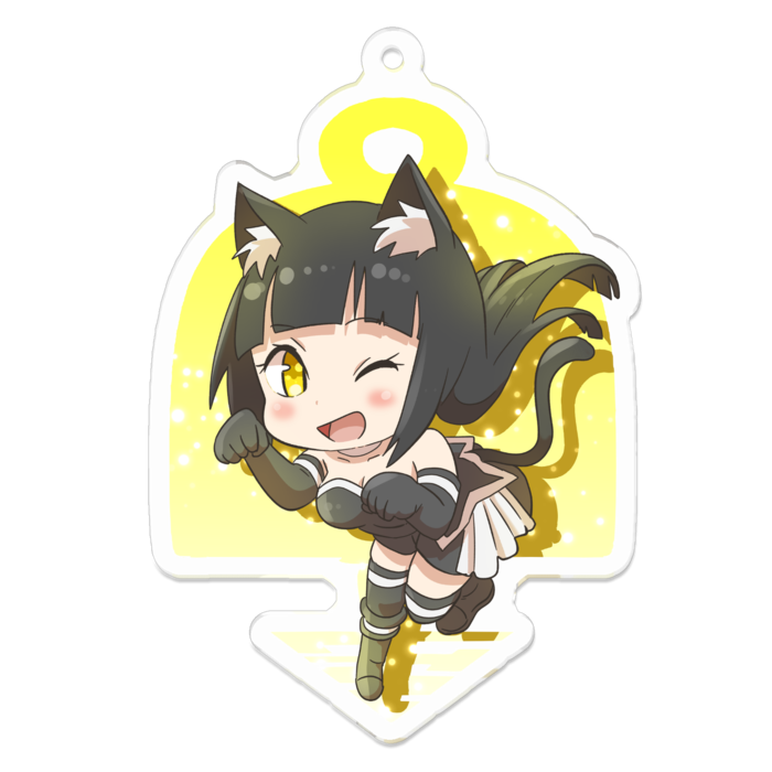 アクリルキーホルダー - 70 x 70 (mm)