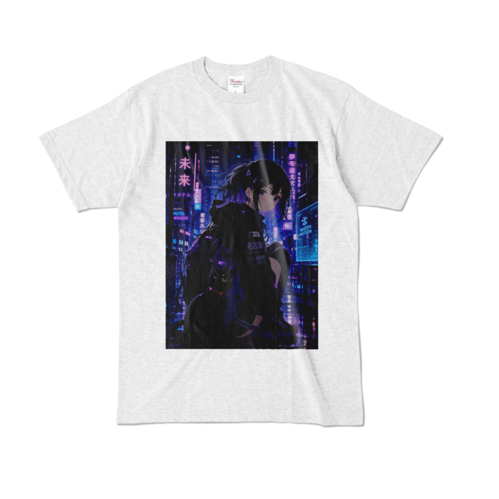 カラーTシャツ - L - アッシュ (淡色)