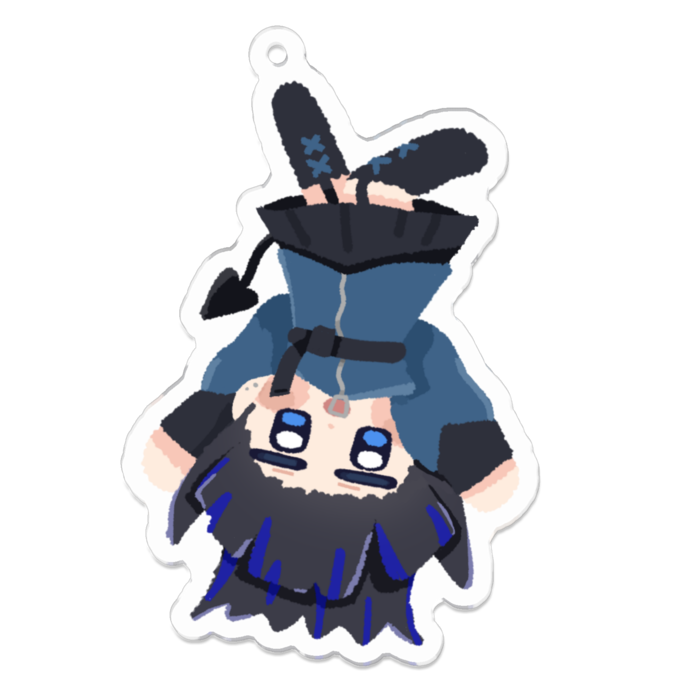 アクリルキーホルダー - 70 x 70 (mm)