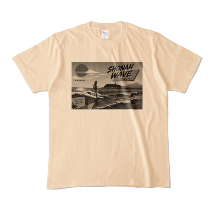カラーTシャツ - M - ナチュラル (淡色)