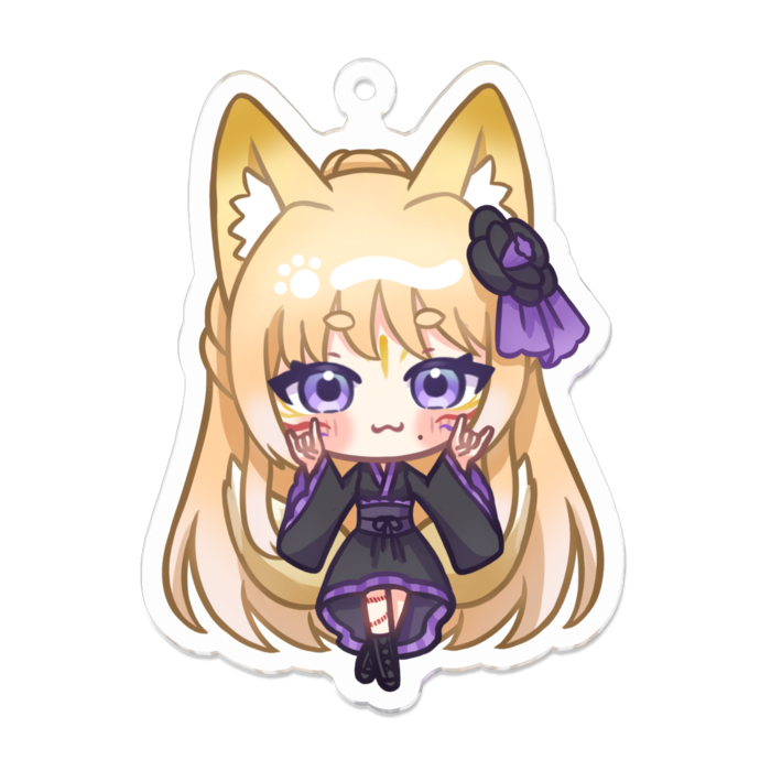 アクリルキーホルダー - 70 x 70 (mm)