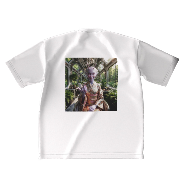 ビッグシルエットTシャツ - XL - 背面