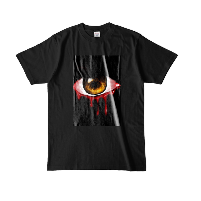 カラーTシャツ(濃色) - L - ブラック