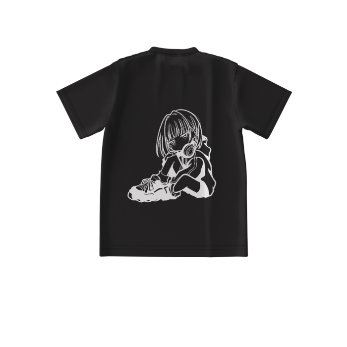 ビッグシルエットTシャツ - S - 黒