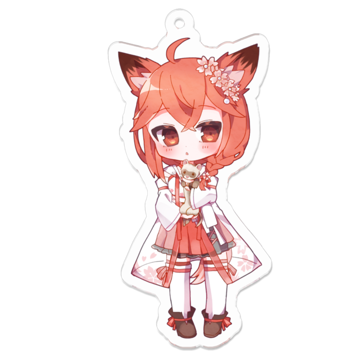 アクリルキーホルダー - 70 x 70 (mm)