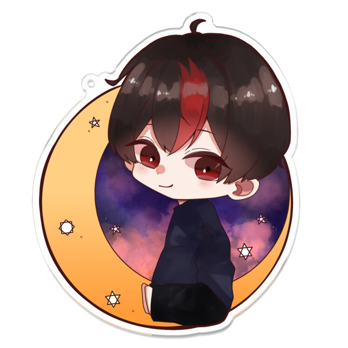 アクリルキーホルダー - 100 x 100 (mm)