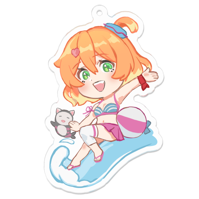 アクリルキーホルダー - 70 x 70 (mm)