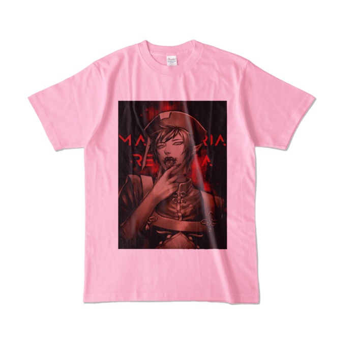 カラーTシャツ - L - ピーチ (淡色)