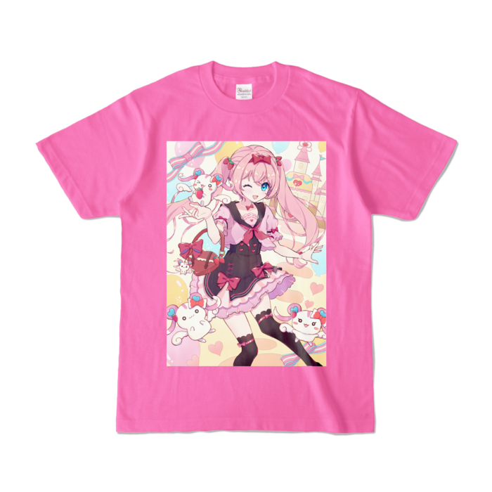 カラーTシャツ - S - ピンク (濃色)