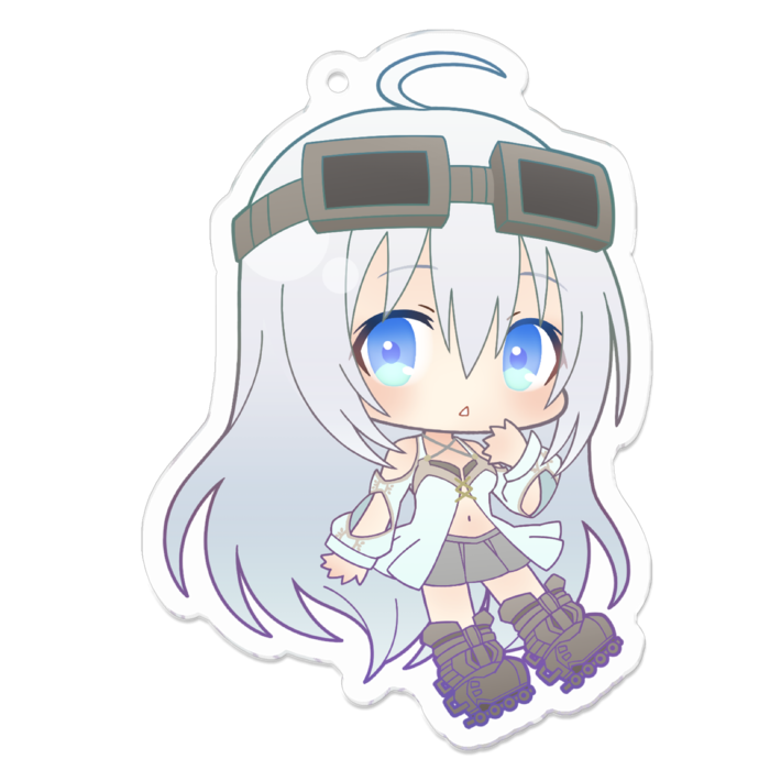 アクリルキーホルダー - 70 x 70 (mm)