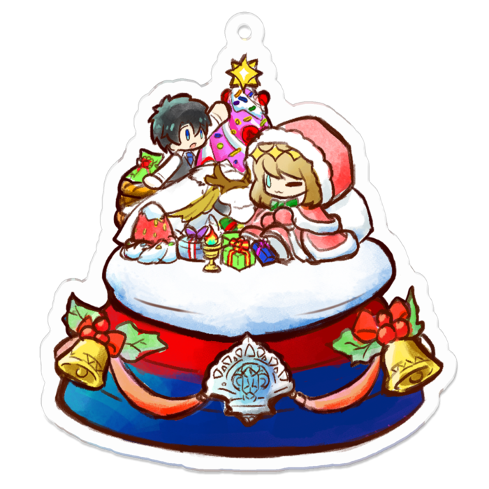 アクリルキーホルダー - 70 x 70 (mm)