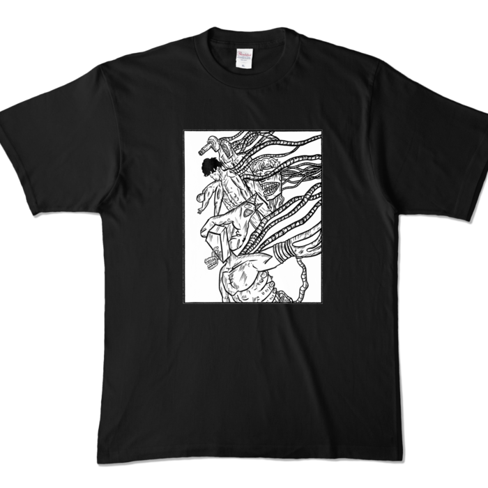 カラーTシャツ - XL - ブラック (濃色)