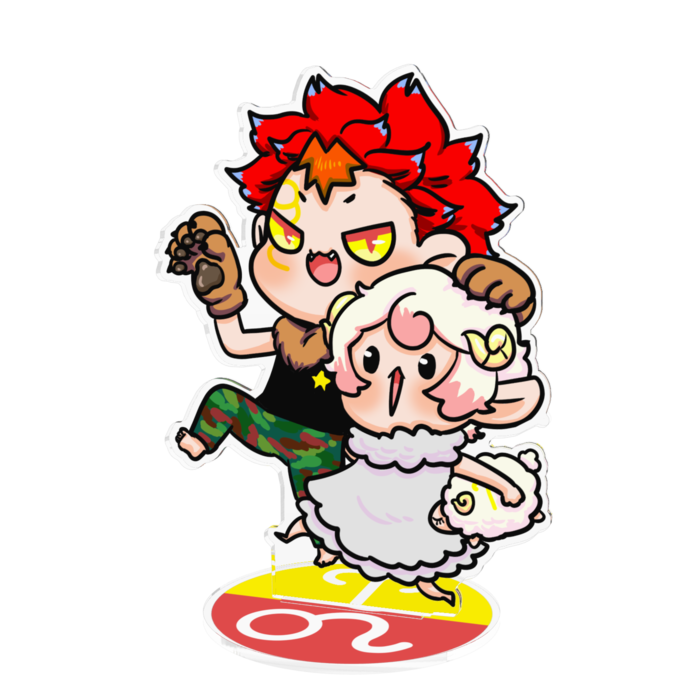 アクリルフィギュア - 160x160mm