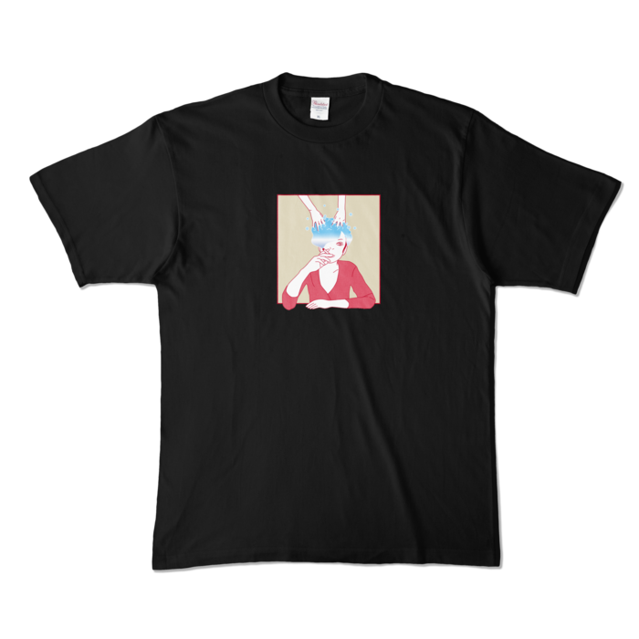 カラーTシャツ - XL - ブラック (濃色)