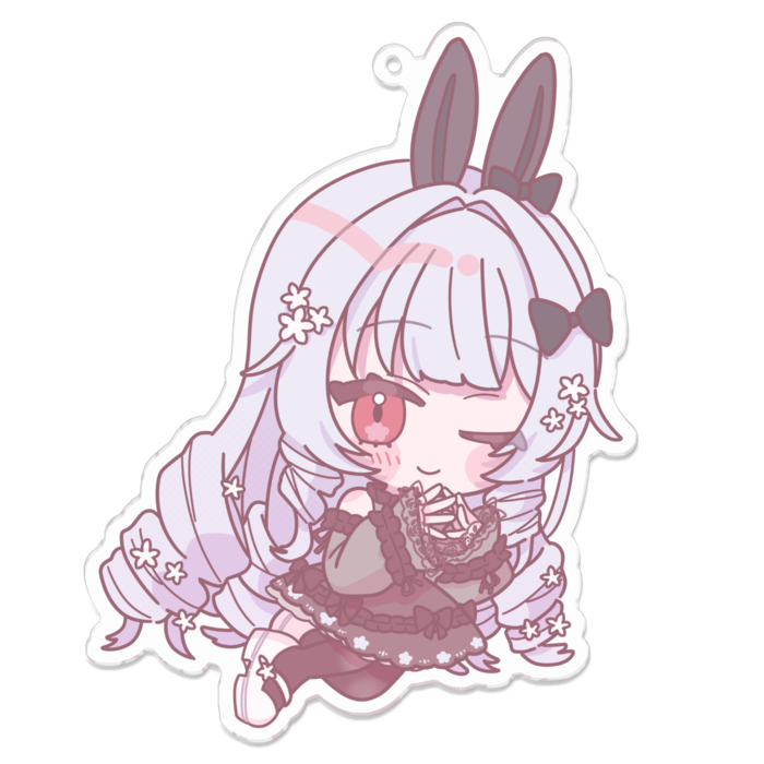 アクリルキーホルダー - 100 x 100 (mm)
