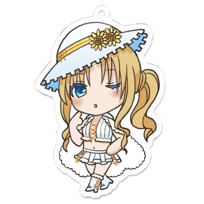 アクリルキーホルダー - 70 x 70 (mm)