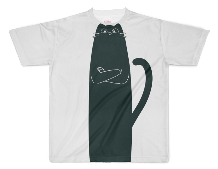 フルグラフィックTシャツ - XL - 正面印刷のみ