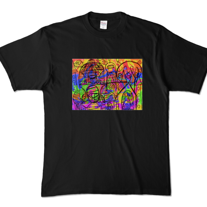 カラーTシャツ - XL - ブラック （濃色）
