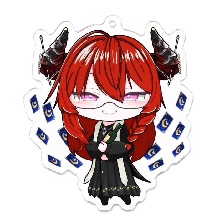 アクリルキーホルダー - 70 x 70 (mm)