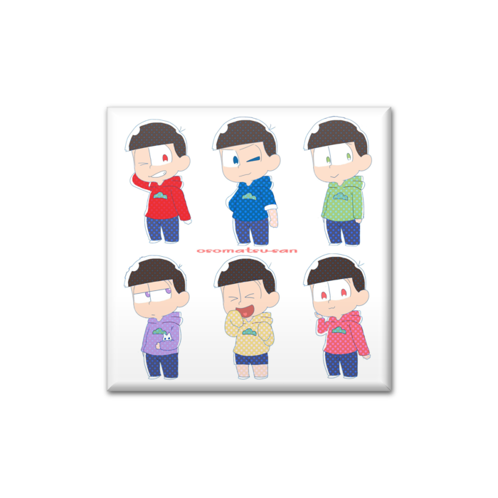 缶バッジ - 四角形40mm