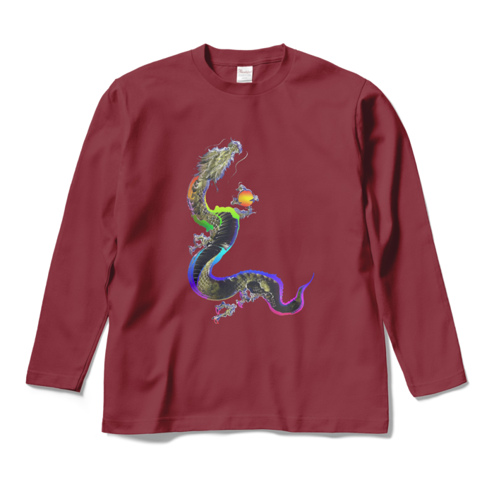 ロングスリーブTシャツ - M - バーガンディ