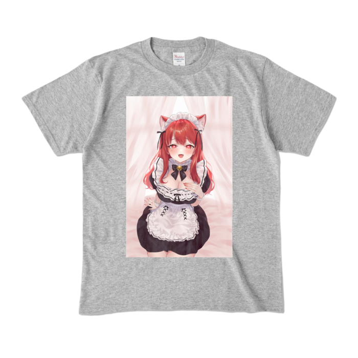 カラーTシャツ - M - 杢グレー (濃色)