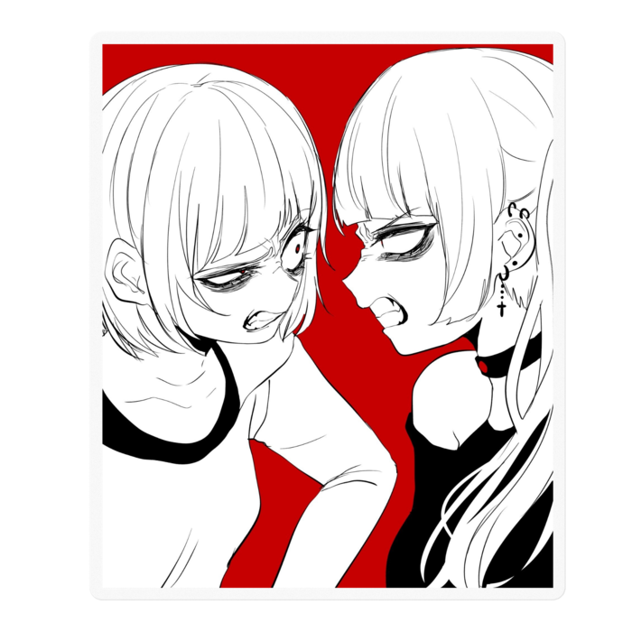 ステッカー - 100 x 100 (mm)(1)