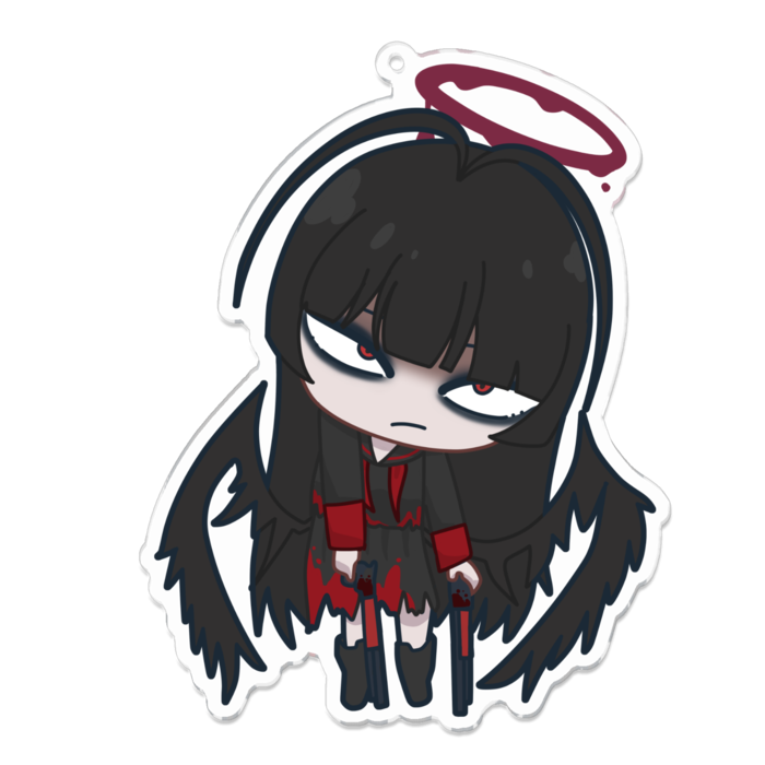 アクリルキーホルダー - 100 x 100 (mm)