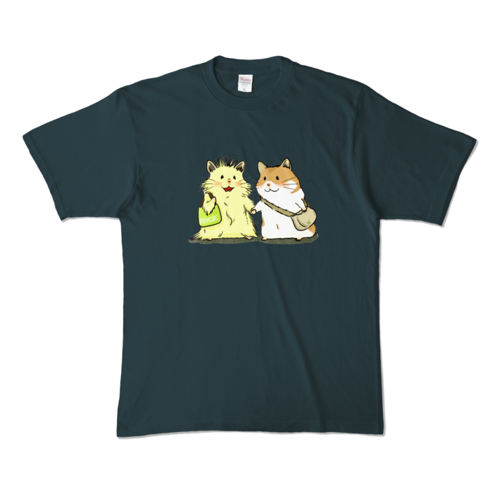 カラーTシャツ - XL - デニム (濃色)