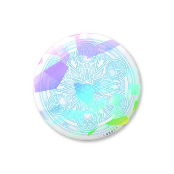 ホログラム缶バッジ - 32mm