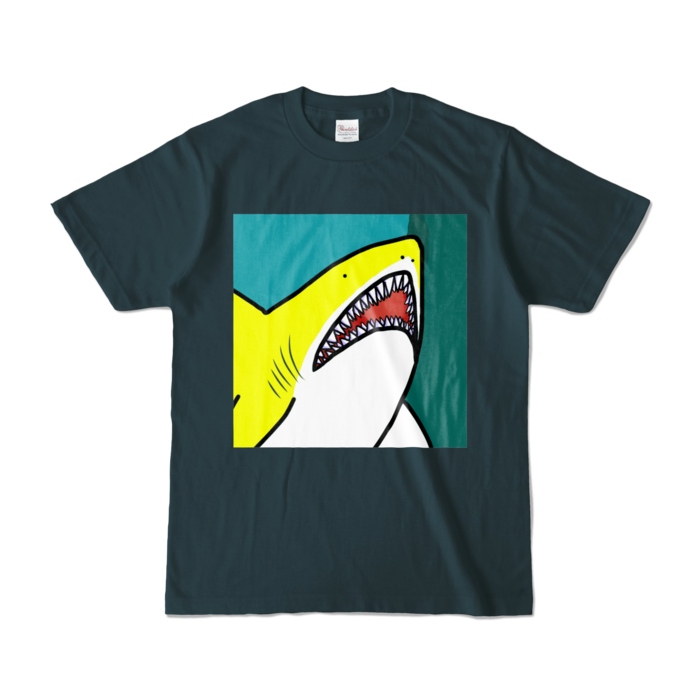 カラーTシャツ - S - デニム (濃色)