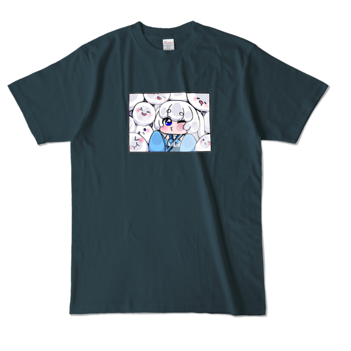 カラーTシャツ - L - デニム （濃色）